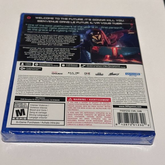 Ghostrunner Sony PS5 PlayStation 5 Facotry Sealed - Picture 2 of 3